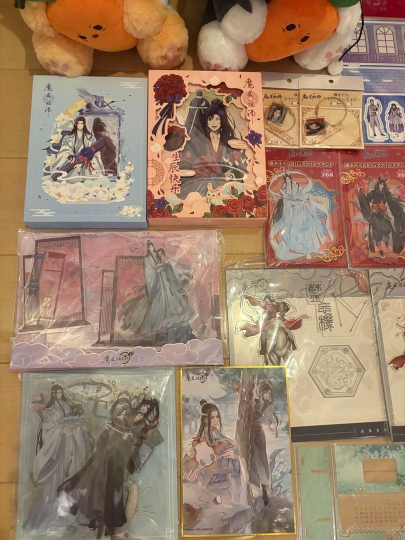 魔道祖師 江澄 藍忘機 魏無羨 コラボカフェ フィギュア PASH! まとめ売り