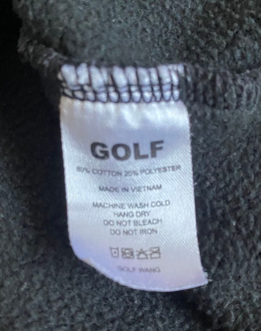【入手困難】GOLF WANG BASIC LOGO HOODIE ブラック