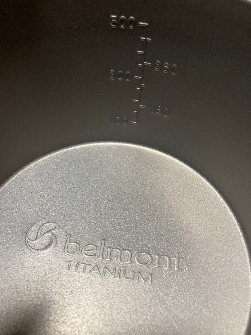 Belmont 深型チタンシェラカップbm427 bm428 bm339 3個