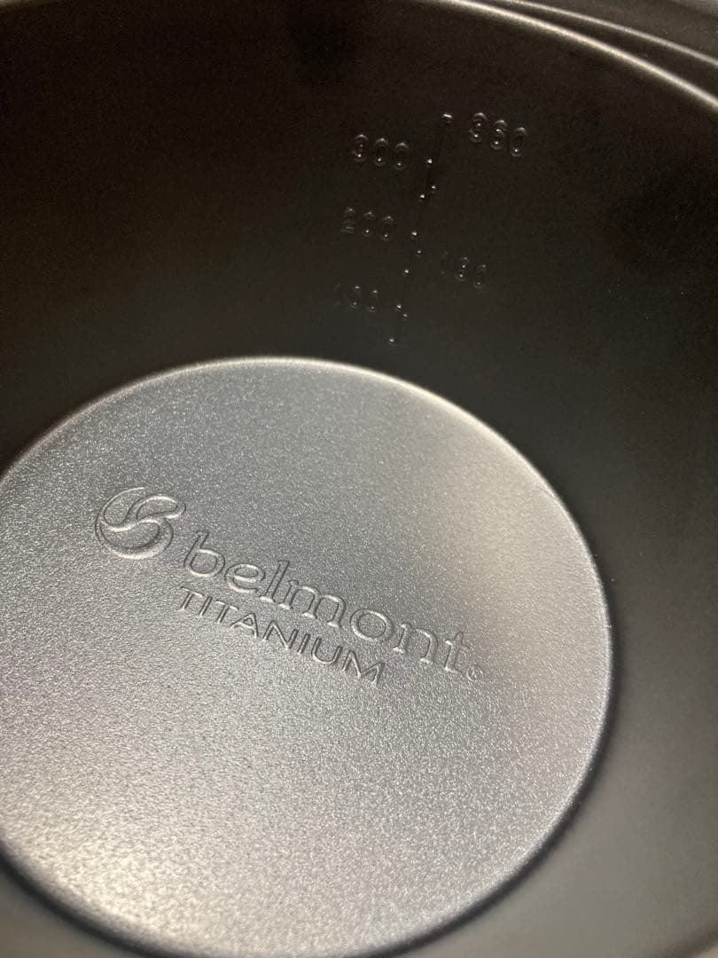 Belmont 深型チタンシェラカップbm427 bm428 bm339 3個