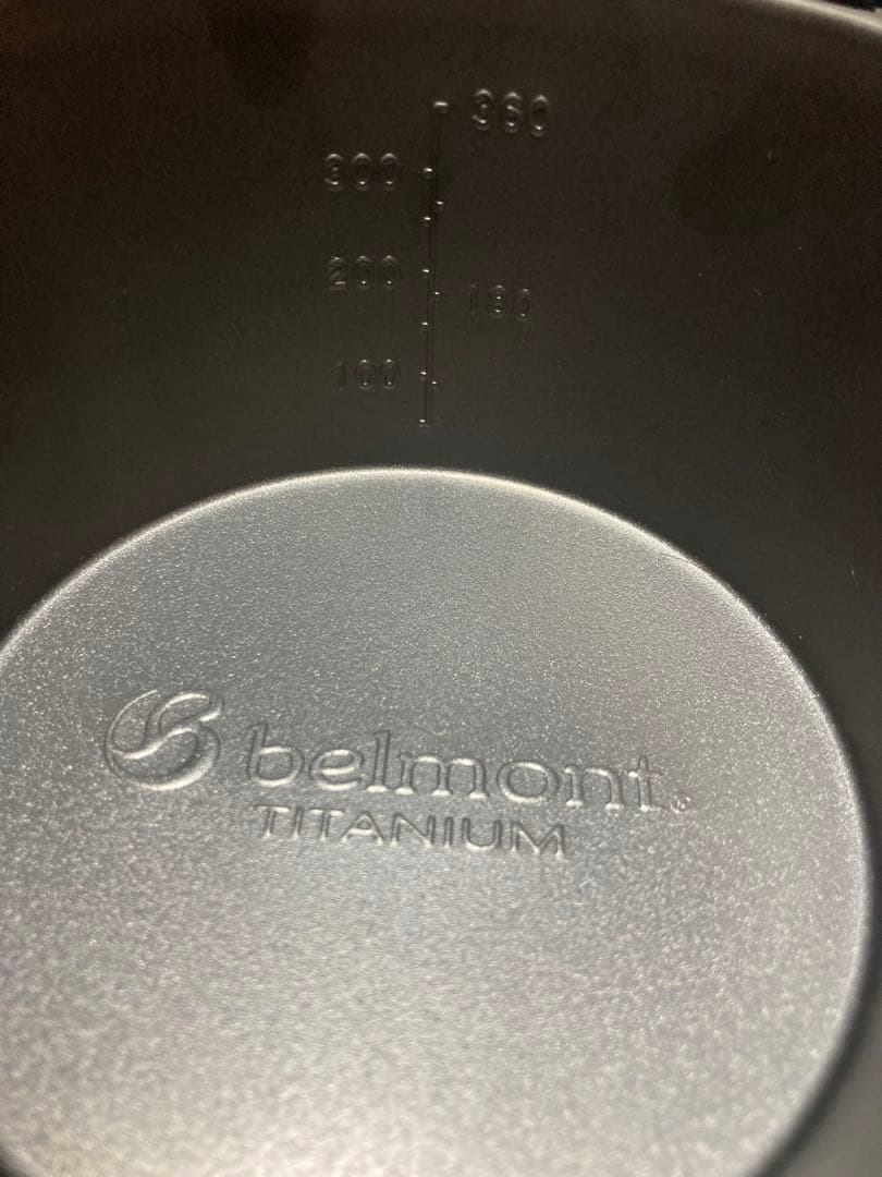 Belmont 深型チタンシェラカップbm427 bm428 bm339 3個