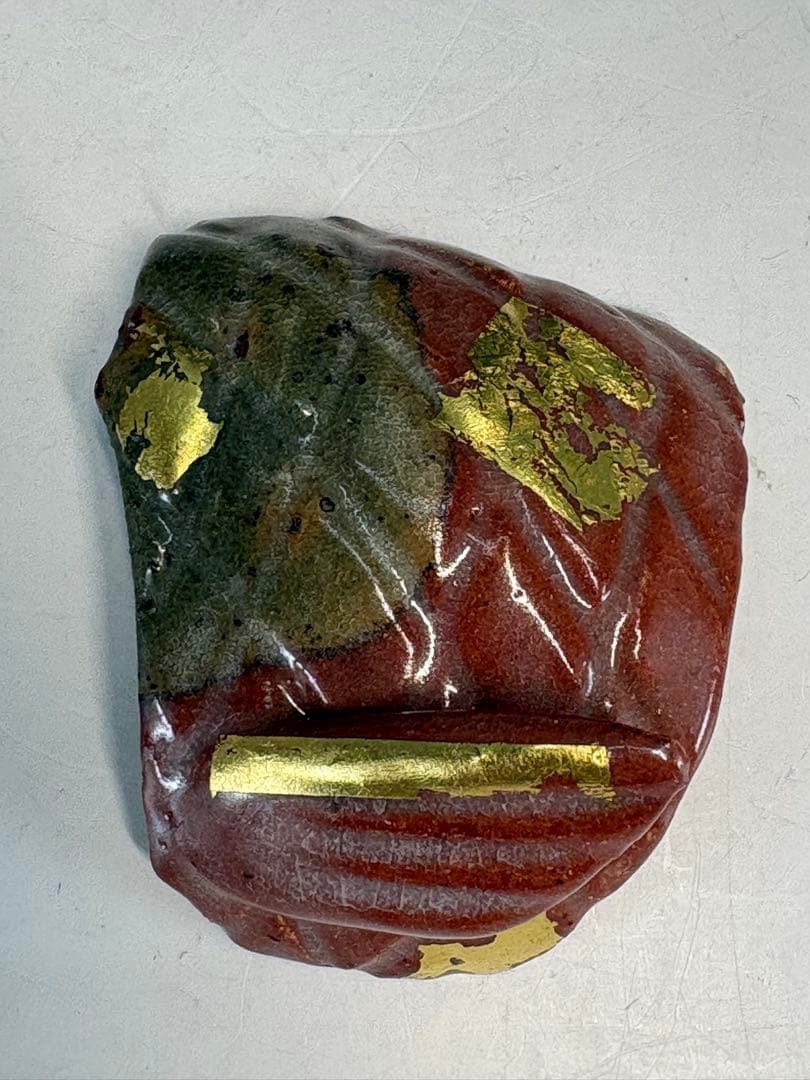 ★訳あり★茶道具　中古品　香野壮明造　鯛香合（共箱）