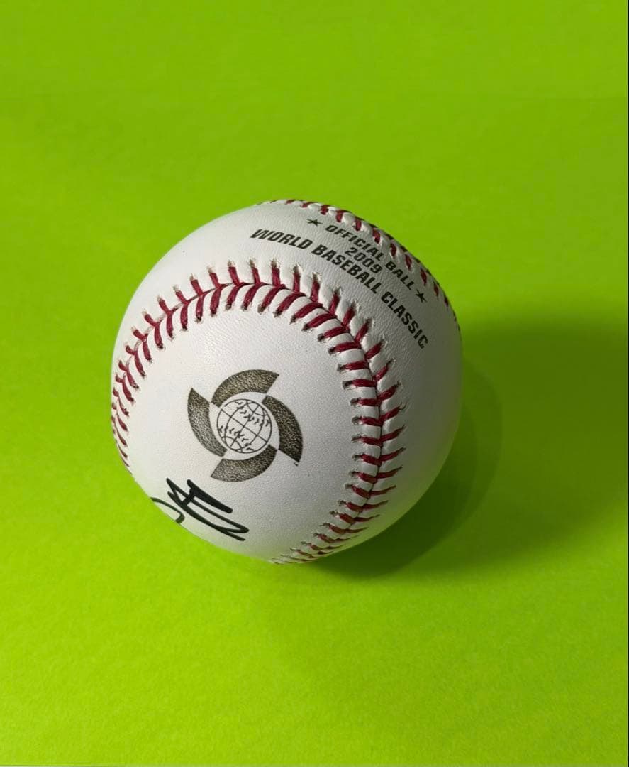 侍ジャパン■ 王貞治　直筆サインボールWBC2009 試合球■