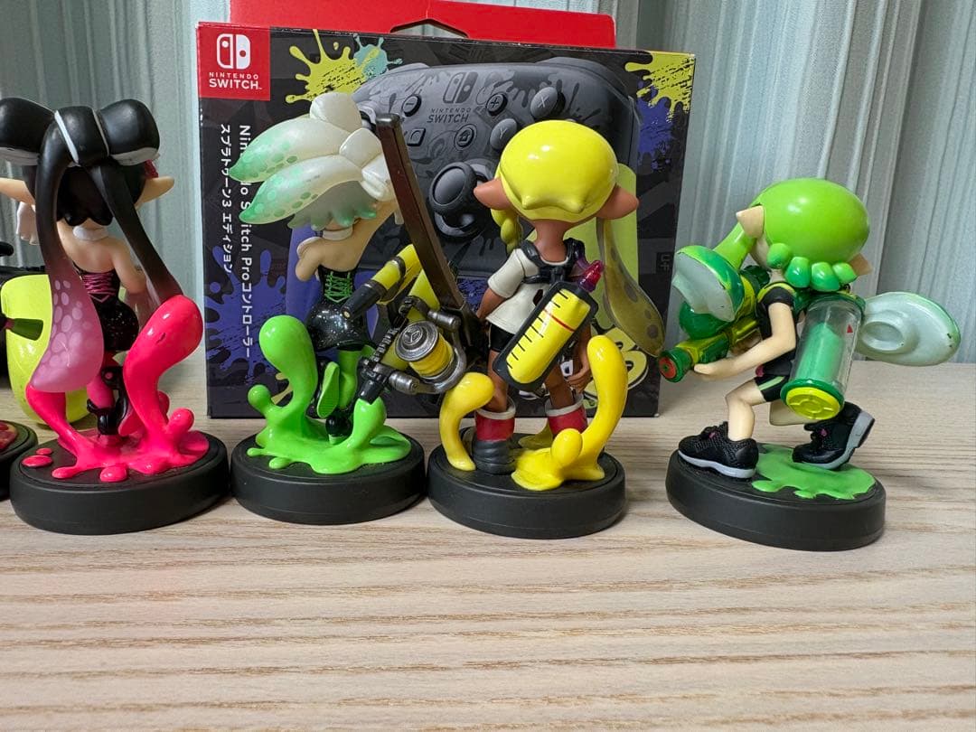 Splatoon amiibo まとめ売り プロコンとamiiboセット