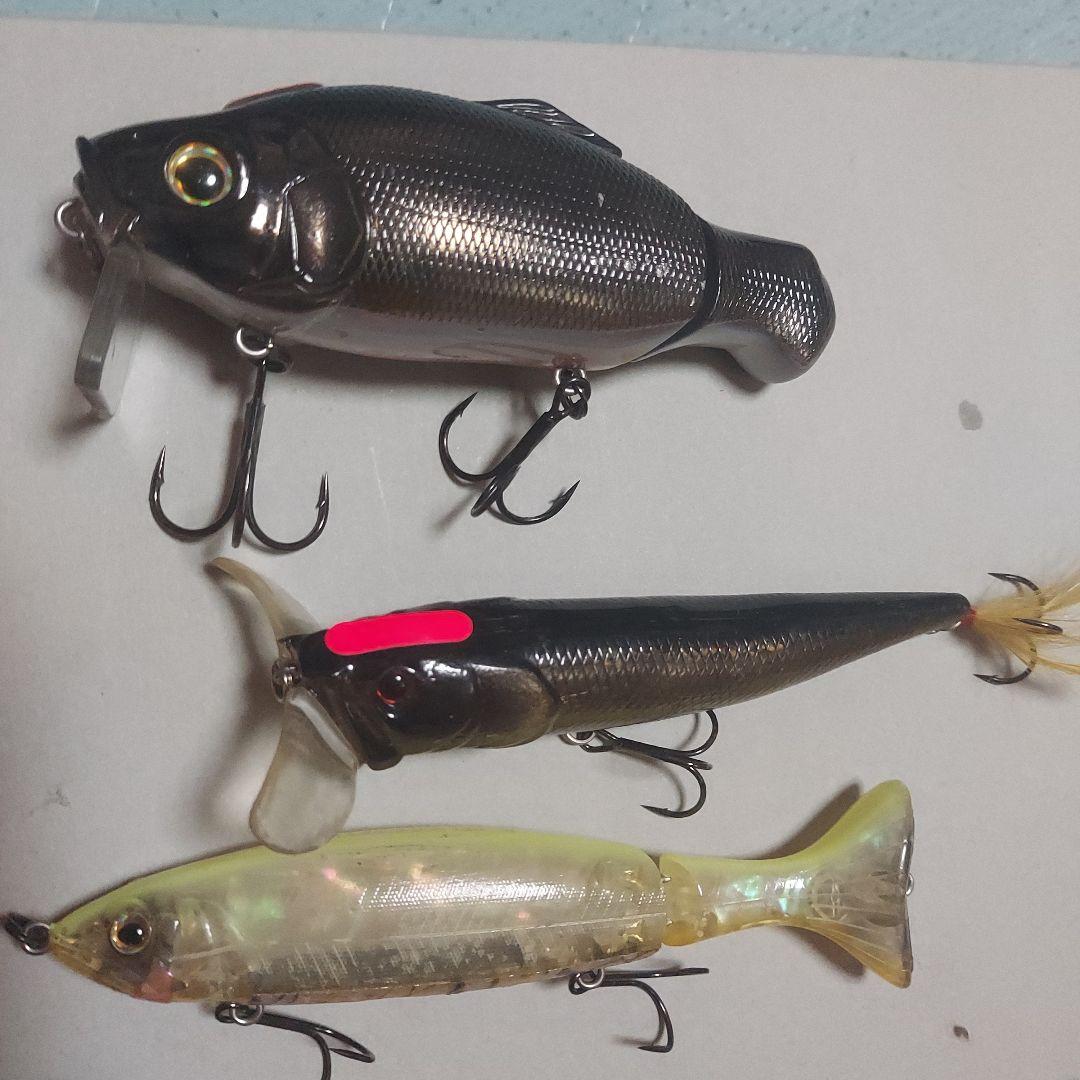 バス釣りちょいでかルアーガンクラフトデプスメガバスイマカツフィッシュアローセット