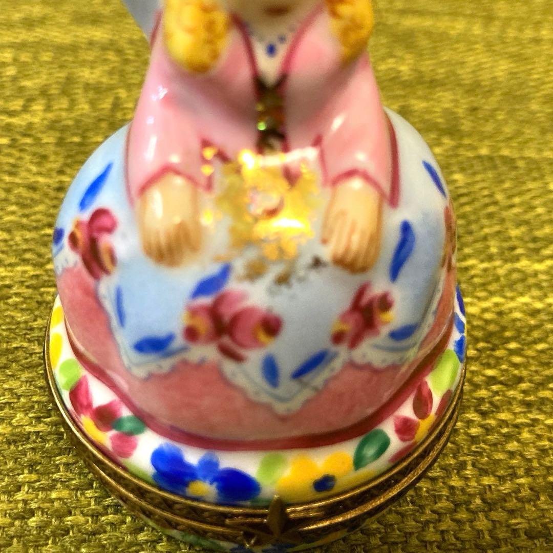 土日セール♡希少美品☆個数限定生産☆天使Limoges boxミレニアム限定品