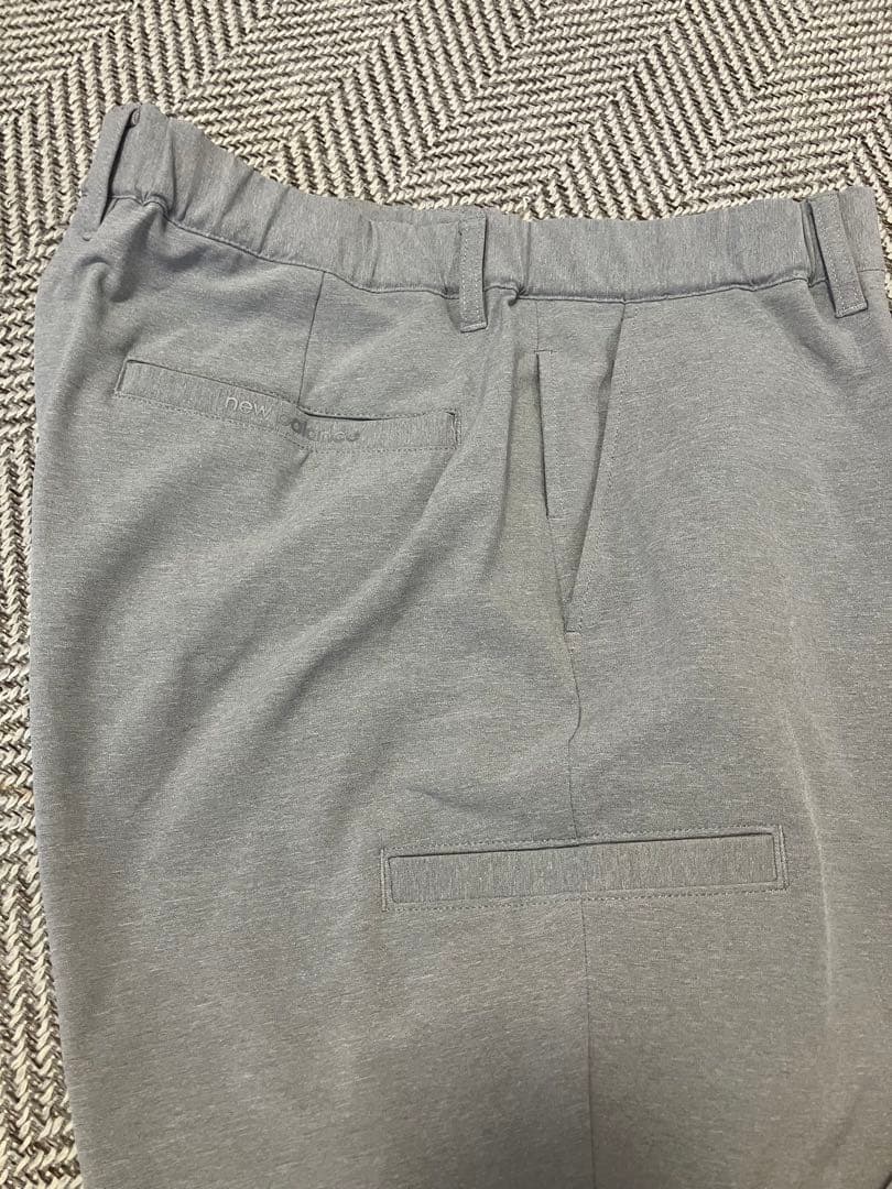 【美品】New Balance ゴルフパンツ グレー