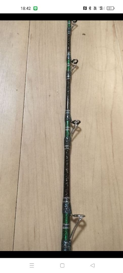 総糸巻きキハダマグロ、青物、根魚釣りオーダー竿1.8m
