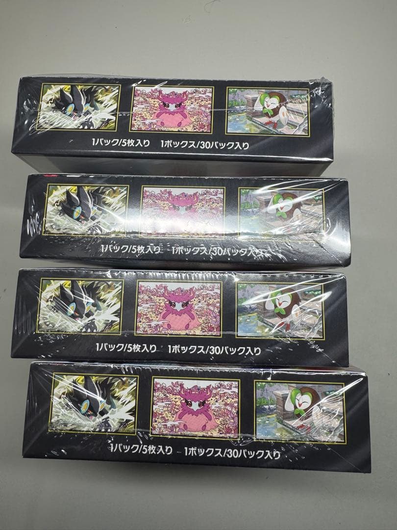 ポケモンカード　ムニキスゼロ　4box シュリンク付き