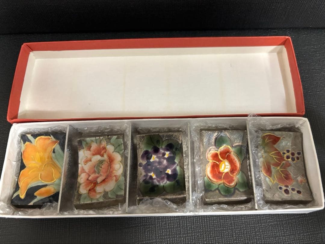 新品　京都　陶葊窯　陶あん　箸置き