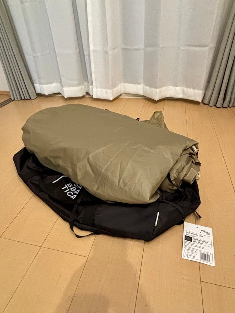 サバティカルモーニンググローリーシンセティックインナーテントグラントシート付き