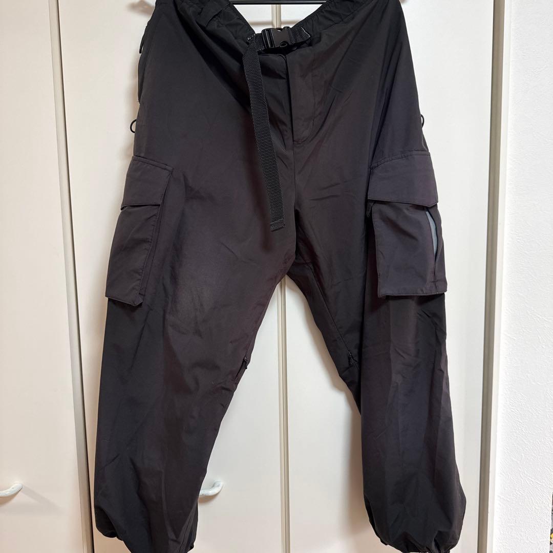 MAHF ブラック スノーボードパンツ