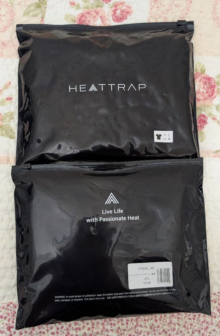 新品未使用 HEATTRAP Tシャツ Lサイズ ２枚セット