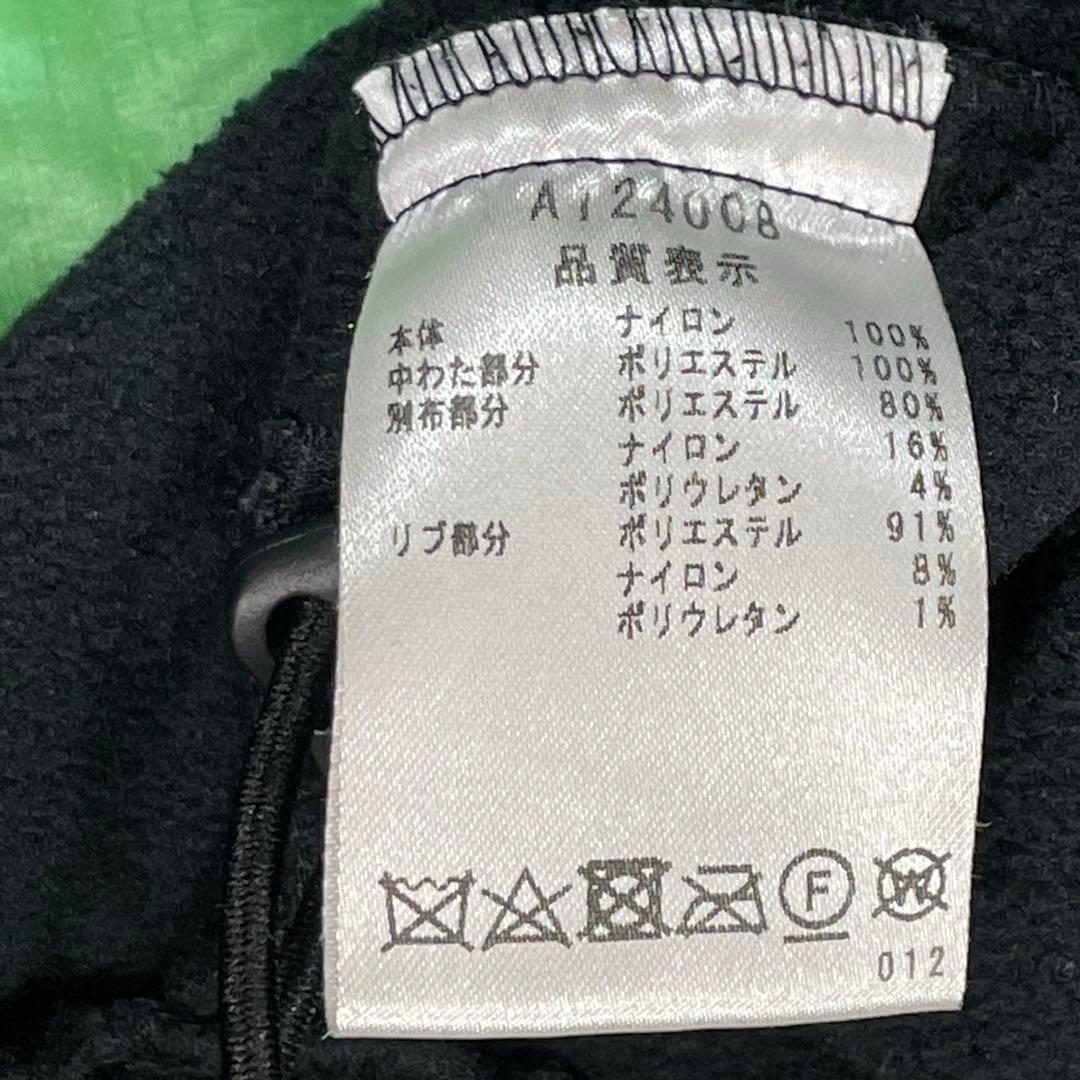 美品　ARCHIVIO 中綿切替プルオーバー　XL 蛍光色　袖ロゴ