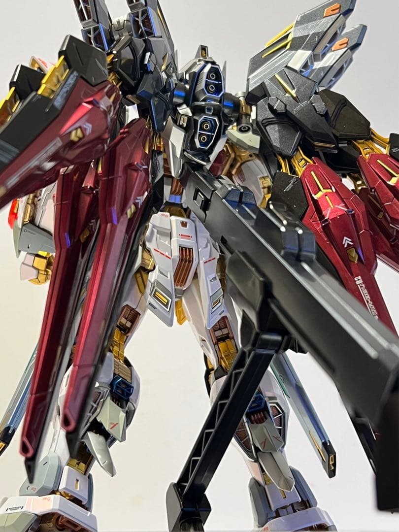 ガンプラ MGEX 1/100 ストライクフリーダムガンダム 塗装完成品
