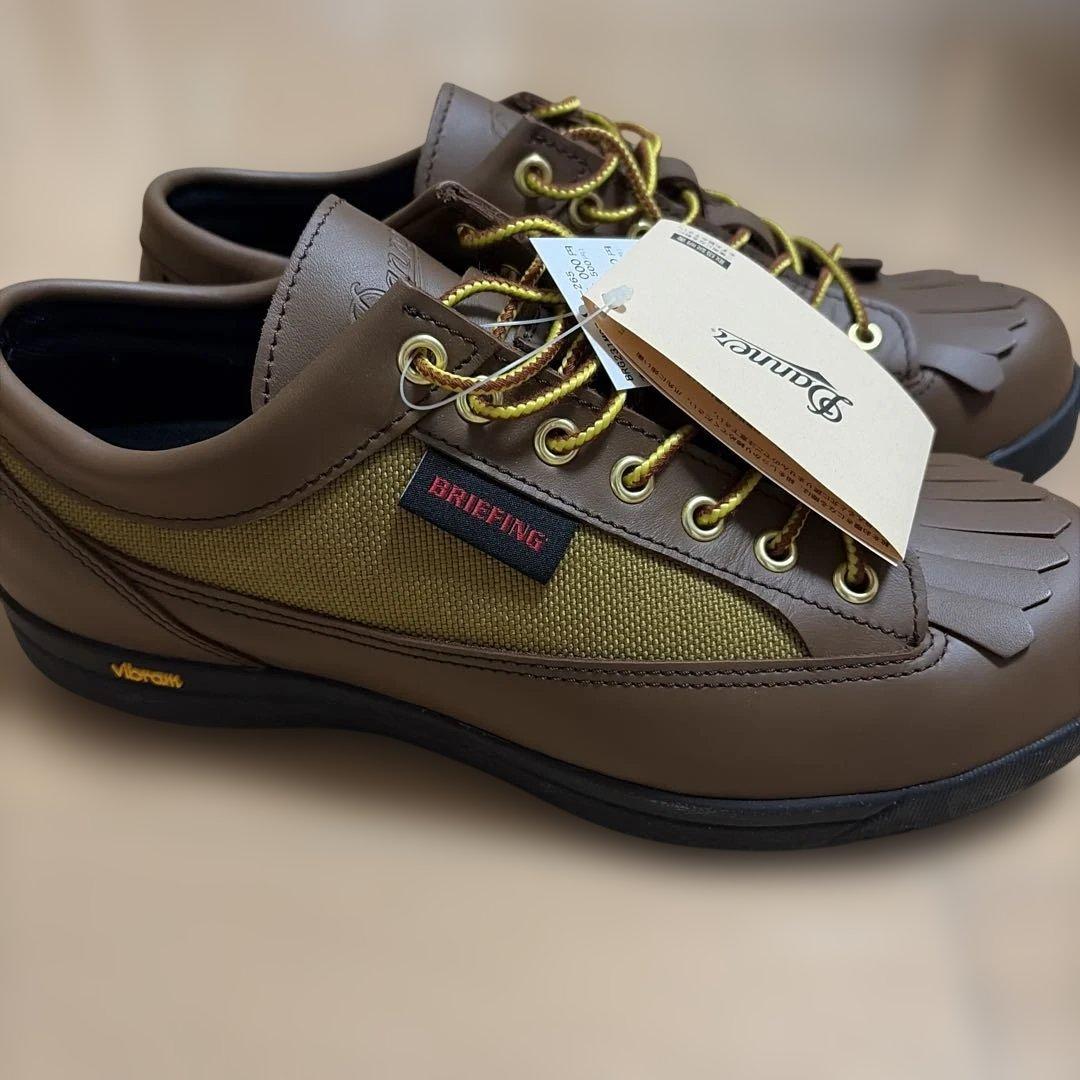 【未使用】ブリーフィング　Danner ブラウン ゴルフシューズ　26.5