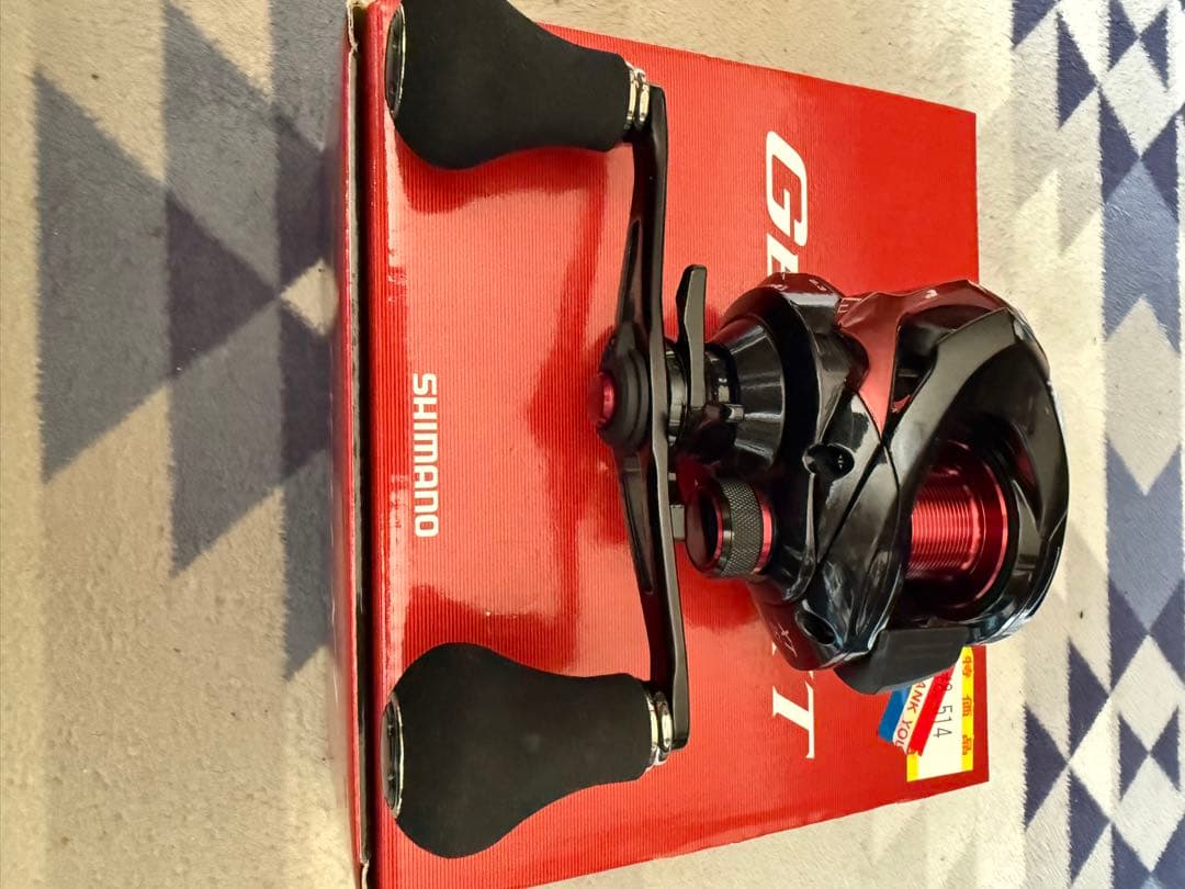 SHIMANO GENPU XT150（L） ベイトリール 黒赤 箱付き