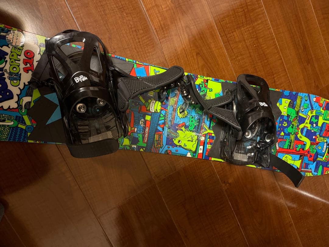BURTON　キッズスノーボードセット　110cm　バートン　バイン付