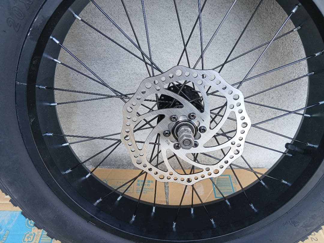 自転車のホイールリム 20 x 4.0
