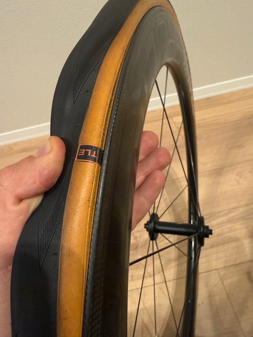 パーツ DT SWISS front wheel tubeless tire 700c