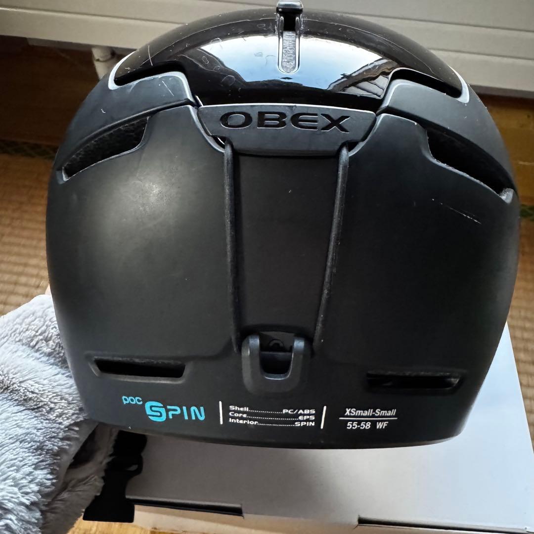 POC Obex WF SPIN ヘルメット ブラックXS-Sアジアンフィット