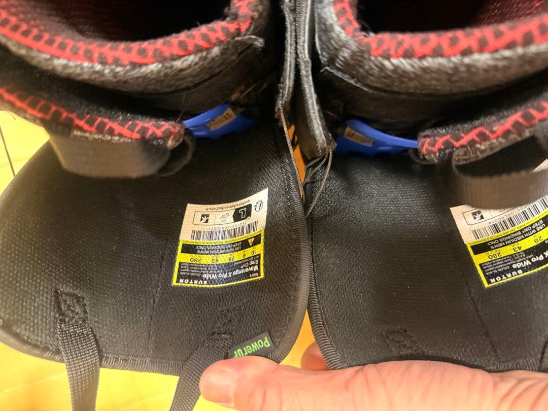 BURTON Waverange X Pro W 28cm Step On 美品