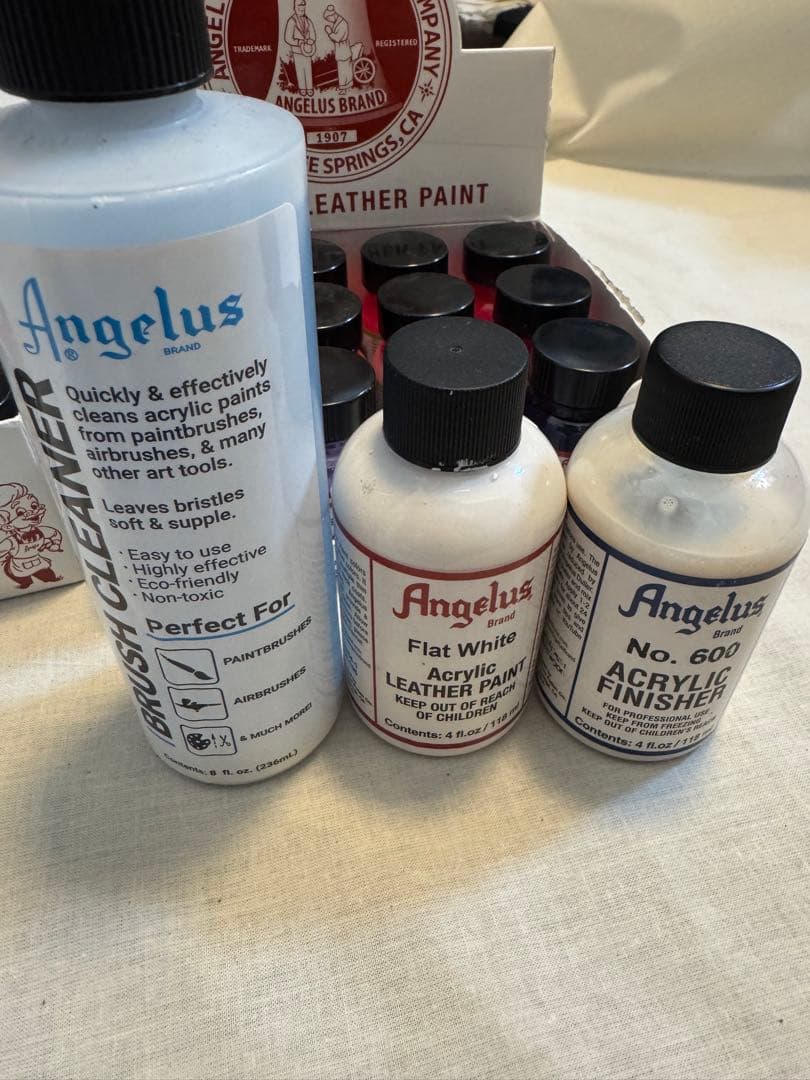 Angelus アクリルレザー塗料セット