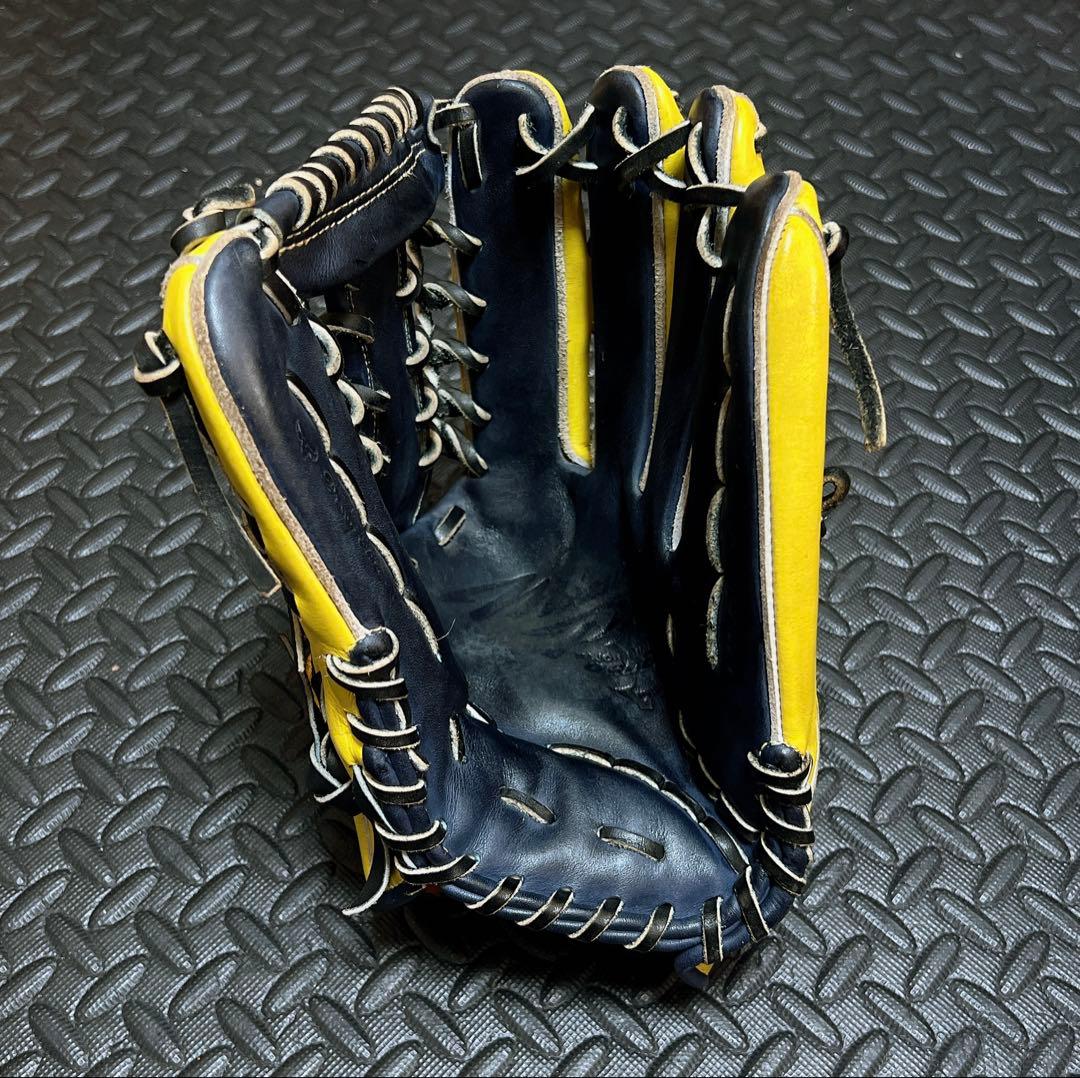 日本製 ミズノプロ オプション オーダー 軟式 外野用 グローブ