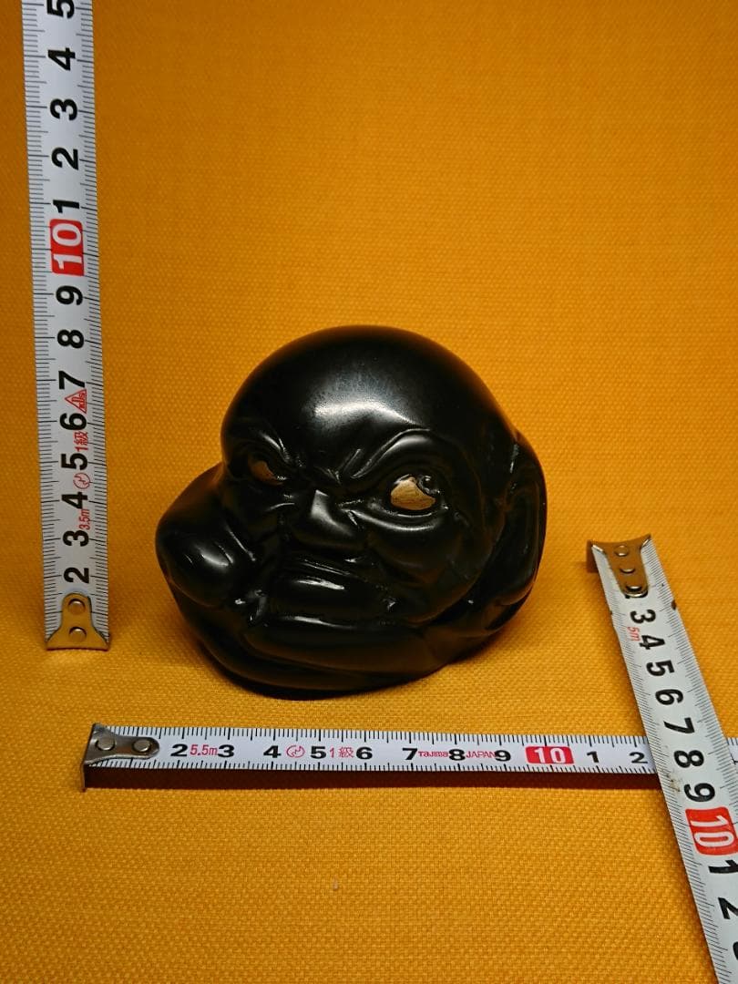 だるま　達磨　人形　石彫　オブジェ　置物　インテリア　工芸品　美術品　A2627