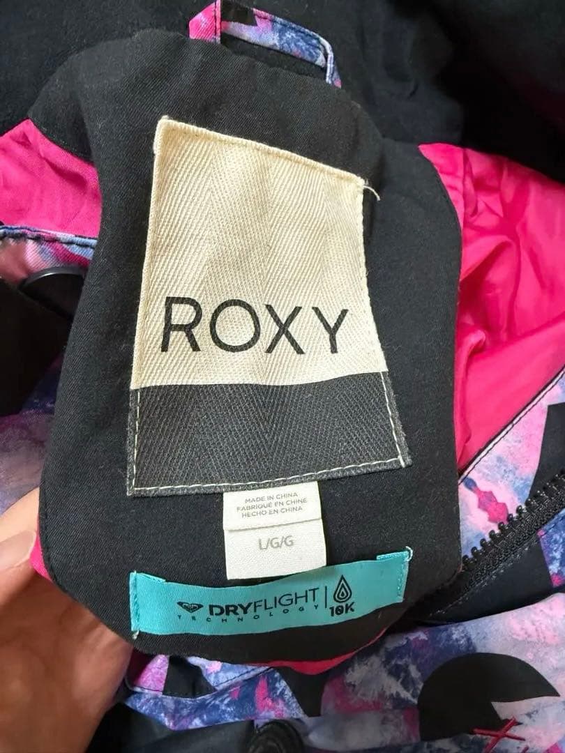 【値下げ】ROXY スノーボードウェア ジャケットLサイズ、パンツMサイズ