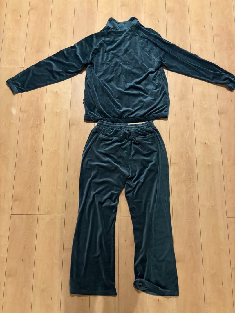 Velour Jersey/ベロアジャージ+ ベロアジャージパンツ