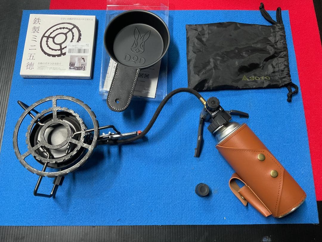 SOTO廃盤希少品ST-301モノトーンカラー動作良好超美品・追加付属品付き