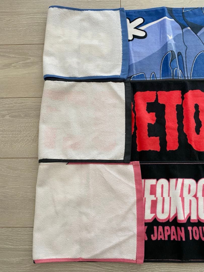 ONE OK ROCK DETOX マフラータオル　3枚セット　未使用品