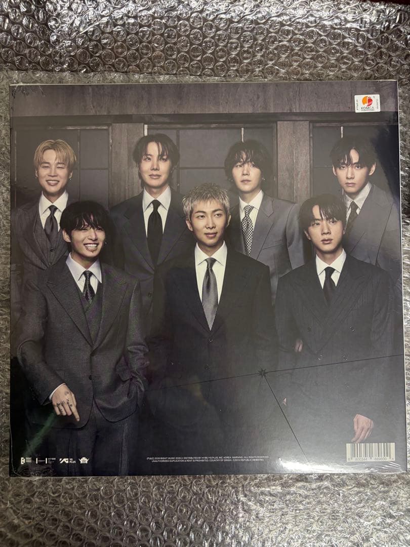 アイドル BTS ARIRANG Standard Vinyl SUGA Vinyl LP