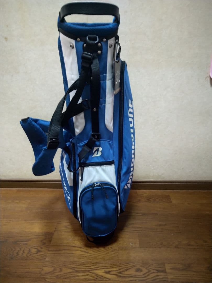 BRIDGESTONE GOLF キャディバッグ 青白