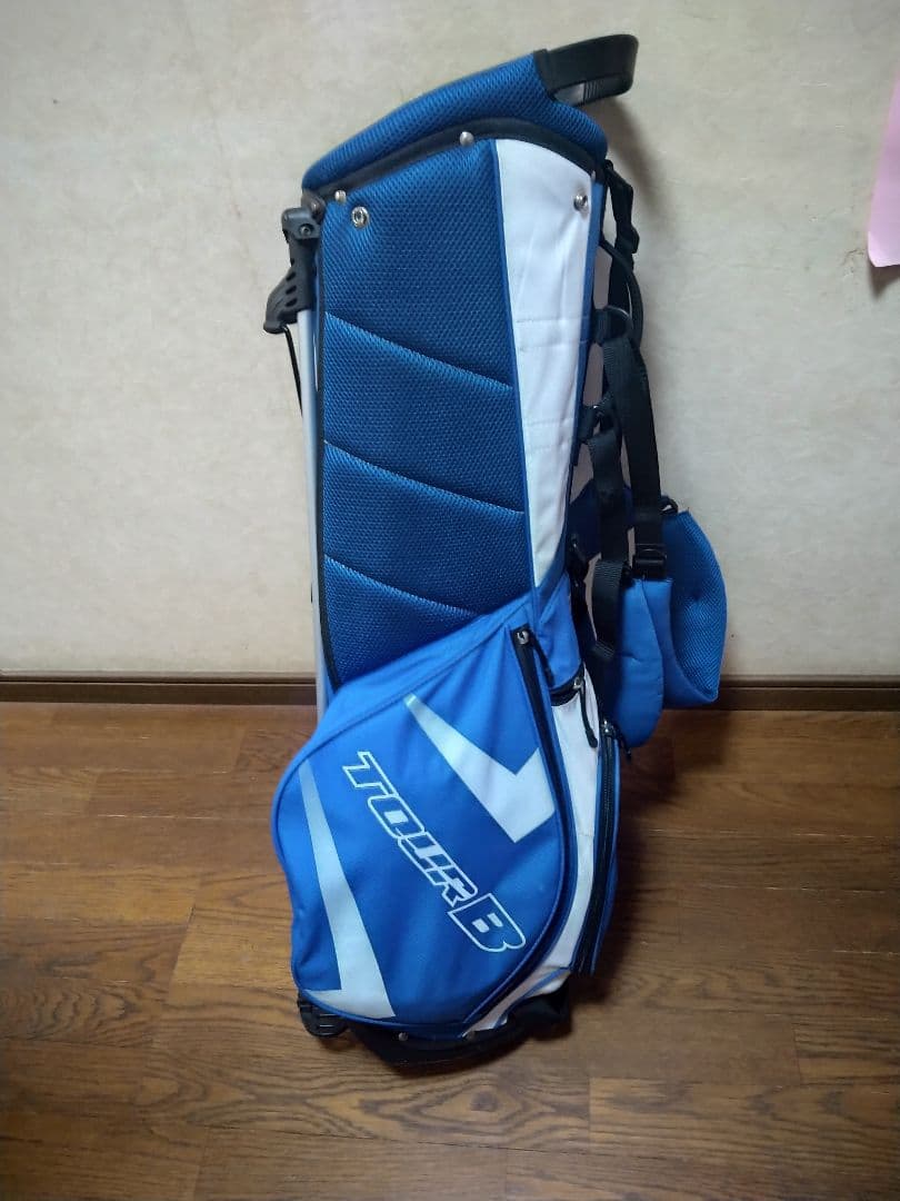 BRIDGESTONE GOLF キャディバッグ 青白