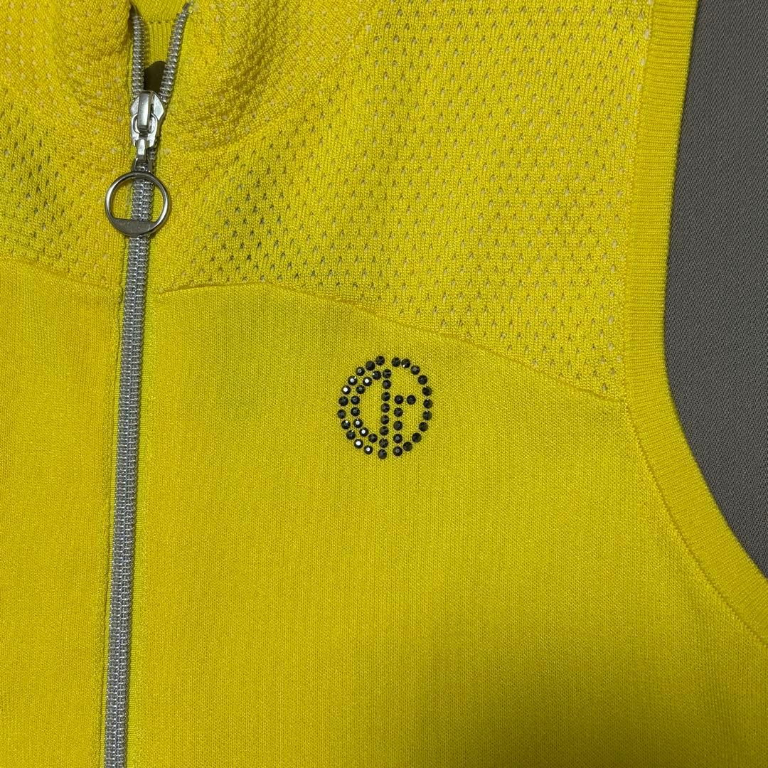 CPG GOLFジーピージー メッシュニットベスト&スカート上下セットアップ M