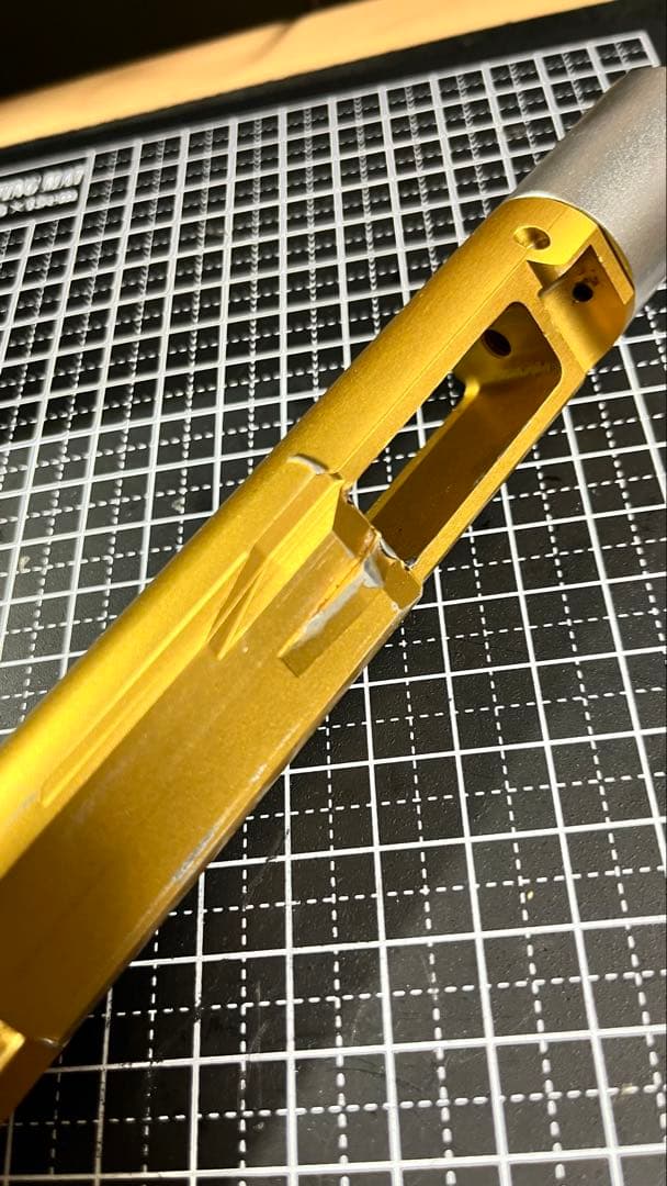 東京マルイ MWS対応 アルミボルトキャリア ゴールド