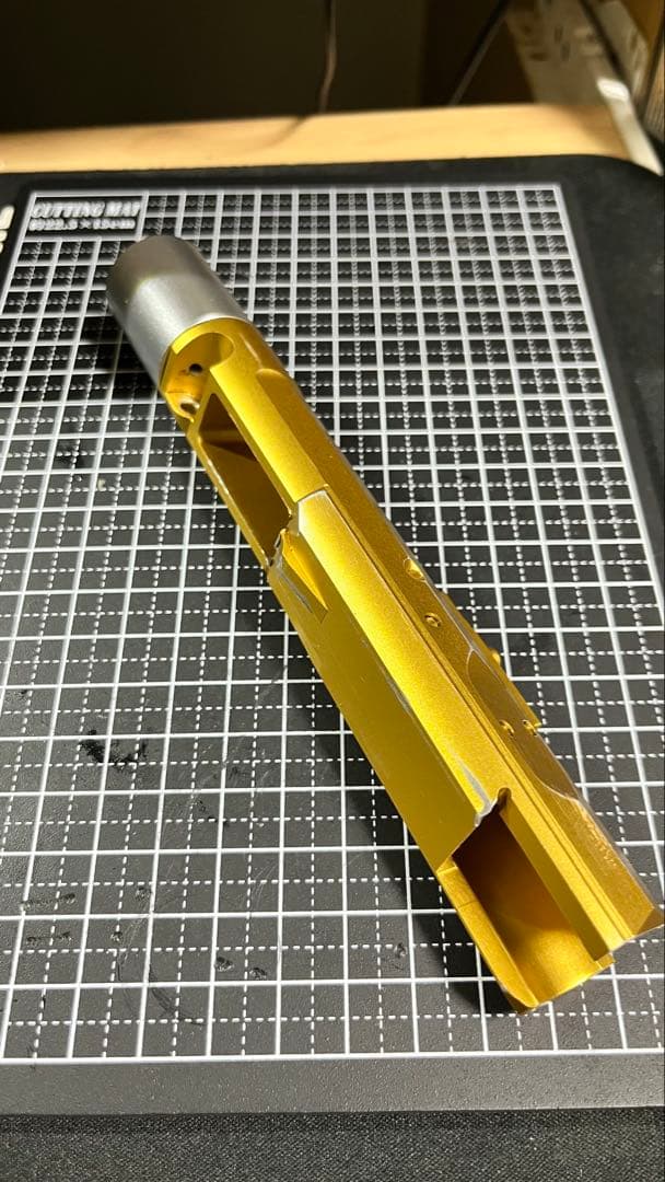 東京マルイ MWS対応 アルミボルトキャリア ゴールド
