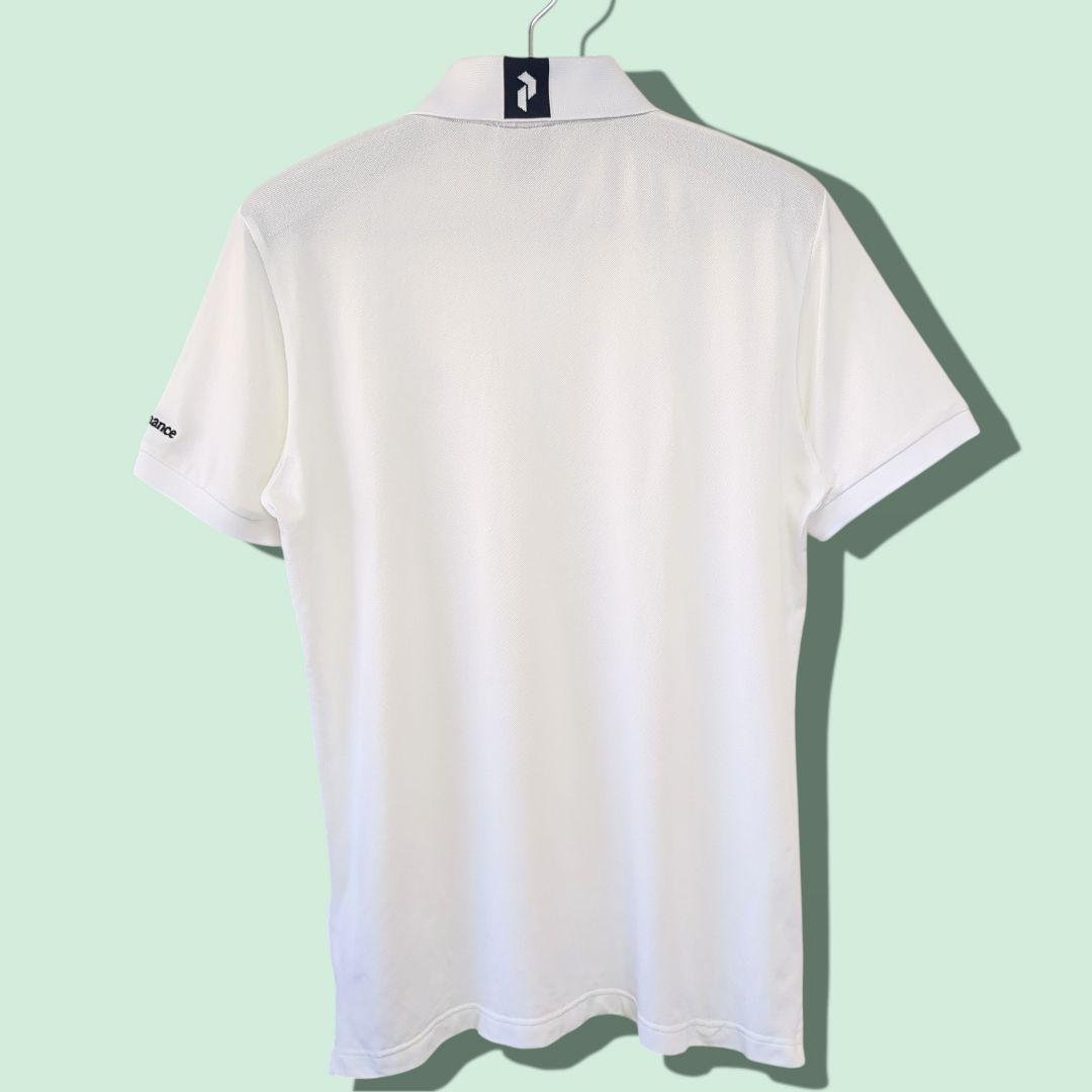 【極美品】ピークパフォーマンス M Tech Solid PoloゴルフウェアS