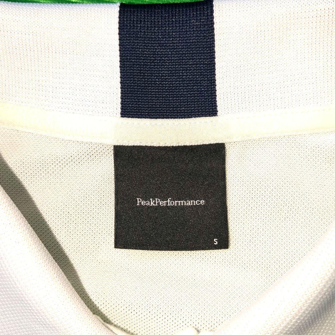 【極美品】ピークパフォーマンス M Tech Solid PoloゴルフウェアS