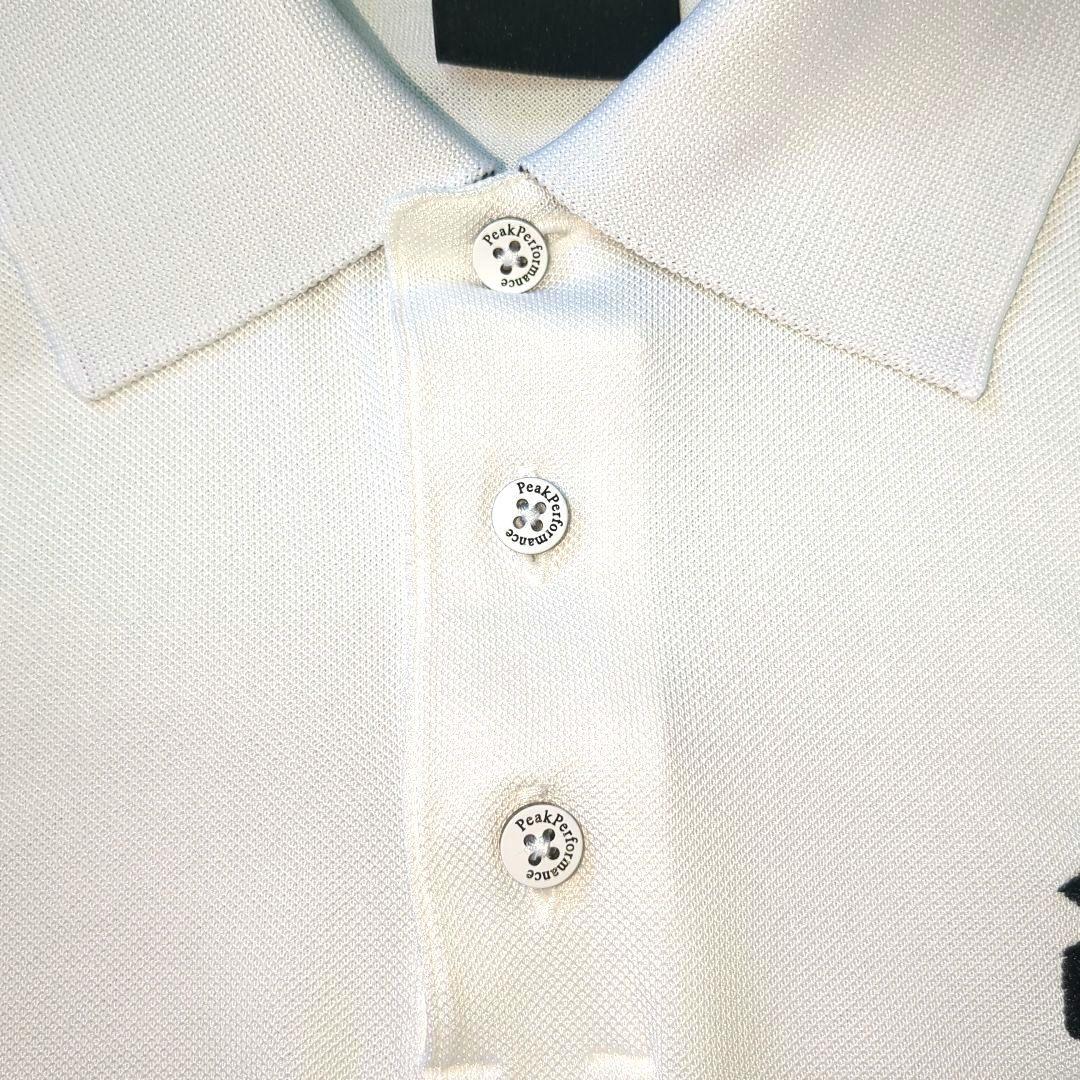 【極美品】ピークパフォーマンス M Tech Solid PoloゴルフウェアS