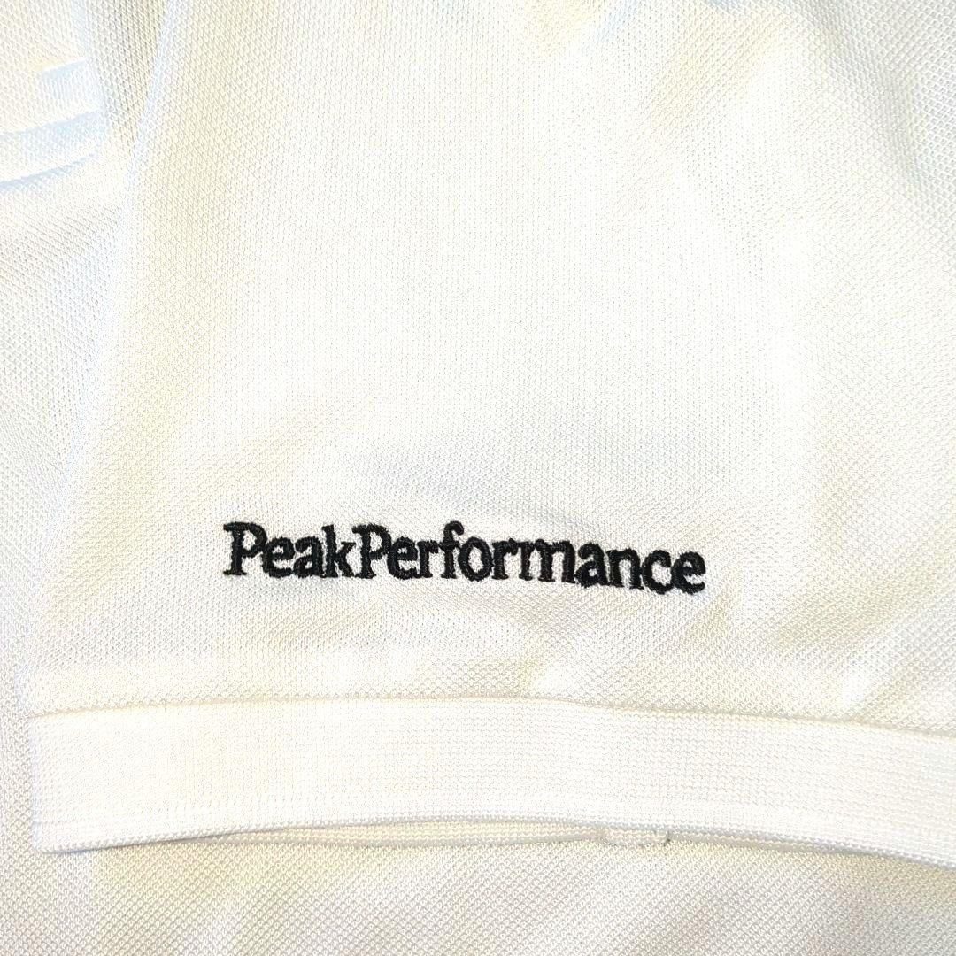 【極美品】ピークパフォーマンス M Tech Solid PoloゴルフウェアS