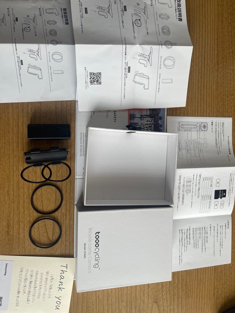 tooo cycling DVR80 自転車用ランプカメラ