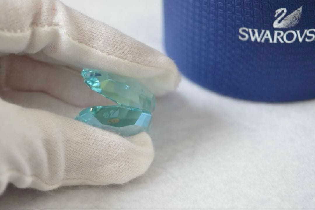 SWAROVSKI スワロフスキー シェル パール ブルー
