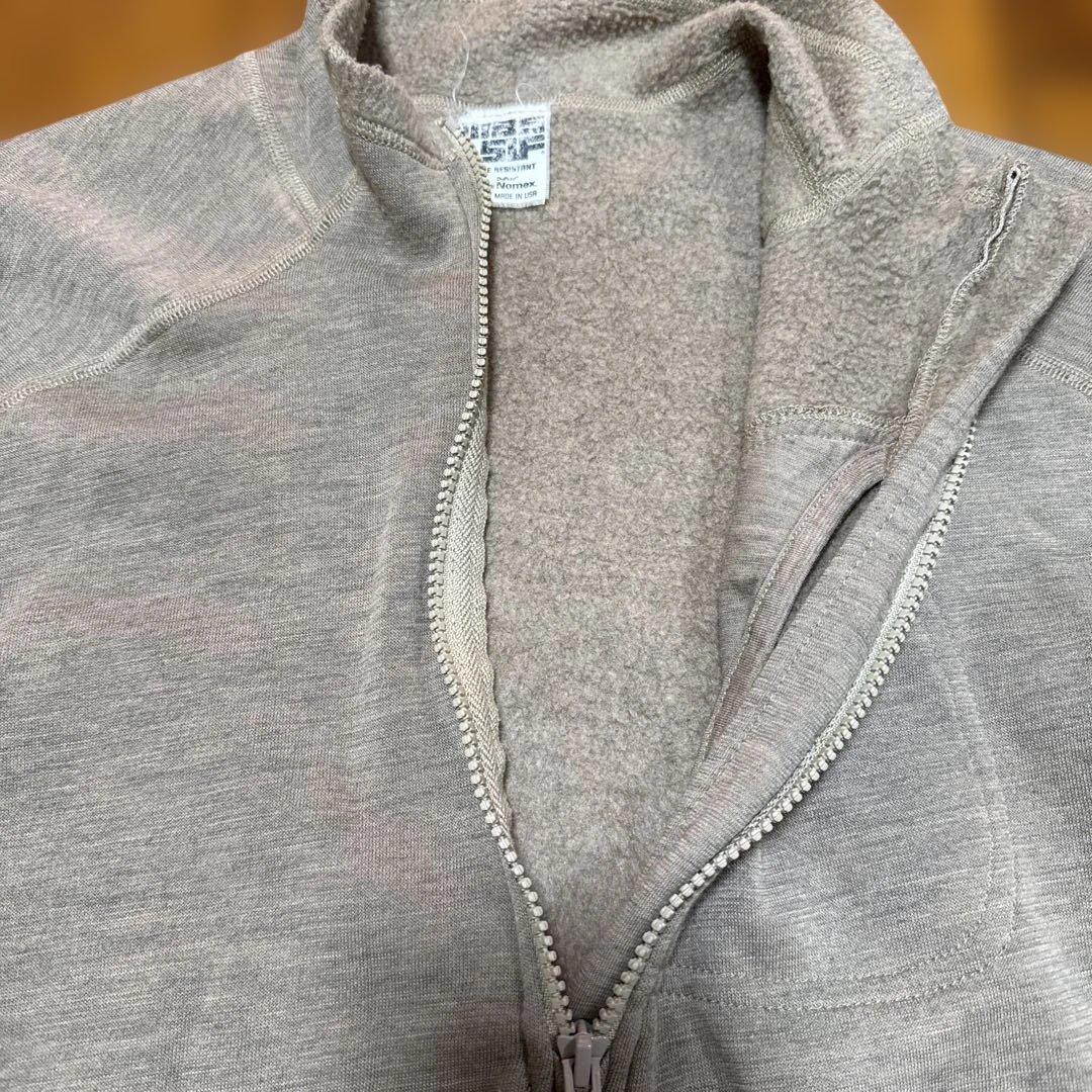 MASSIFハーフジップ長袖シャツ サイズ L