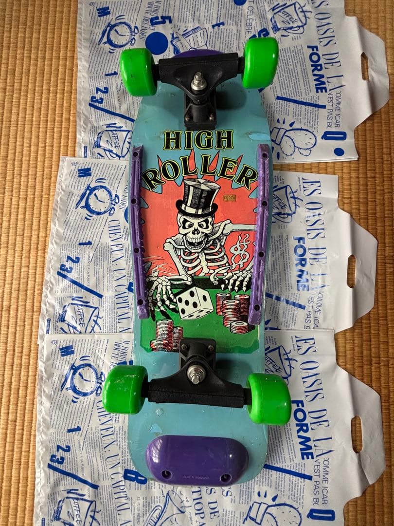 新品未使用◆SKIKAスケボー デッキデッドストックビンテージオールドスクール