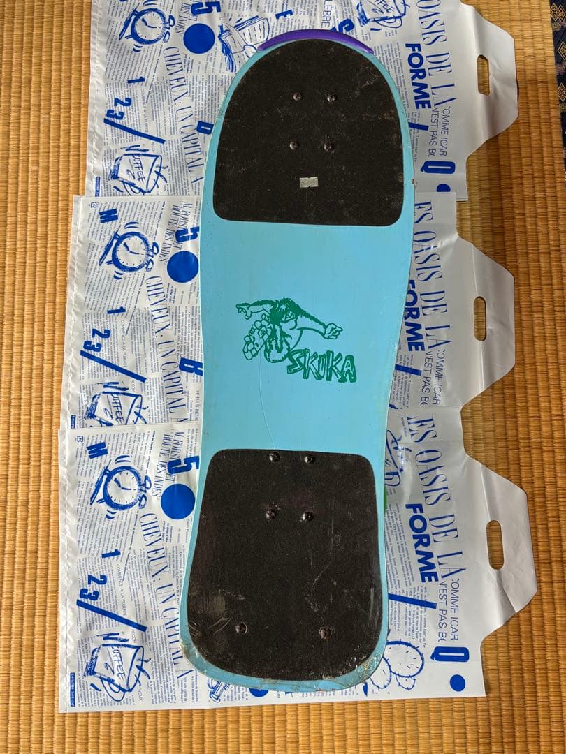 新品未使用◆SKIKAスケボー デッキデッドストックビンテージオールドスクール