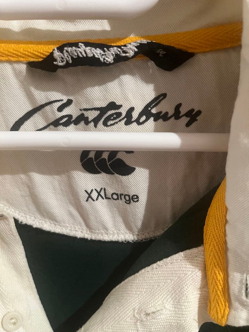 Canterbury ラグビー 南アフリカ代表 ラガーシャツ ユニフォーム