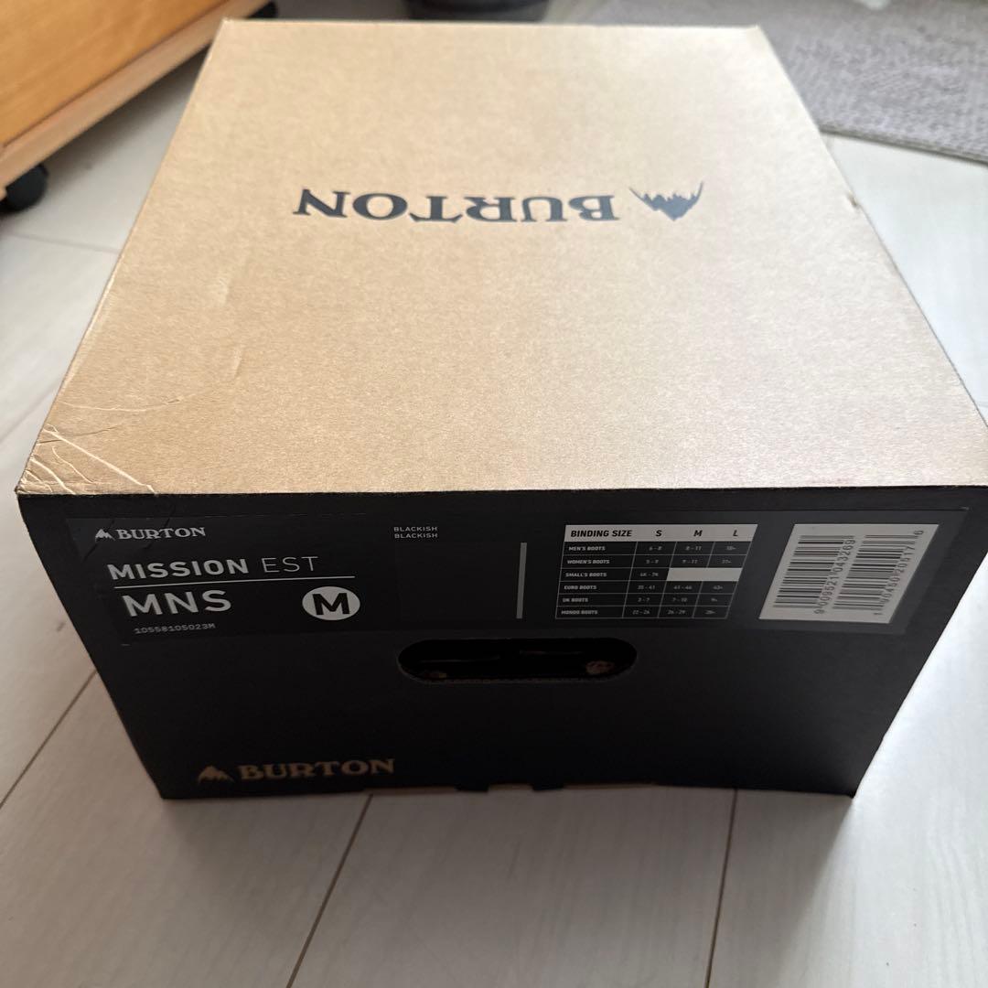 バートン ビンディング BURTON MISSION EST ミッション　M